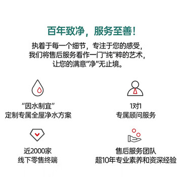 怡口净水（ECOWATER）净水器家用原装耗材 活性炭纤维ACF滤芯 适用ERH-2机型