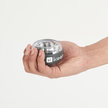 Keep 减压腕力球离心陀螺金属机械动力臂力电镀深灰色 Keep 减压腕力球离心陀螺金属机械动力臂力电镀深灰色