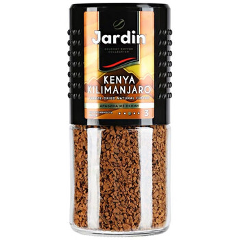 俄罗斯阿拉比卡jardin速溶黑咖啡美式肯尼亚哥伦比亚火苗肯尼亚柑橘橙