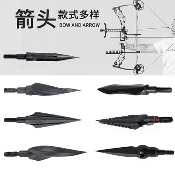 HUWAIREN弓箭传统合金箭头复古收藏复合反曲弓射箭户外射击箭支配件箭头 破甲箭头 1个【图片 价格 品牌 报价】-京东