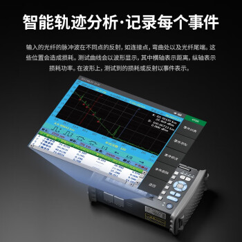 通信汪（CommKing）光时域反射仪OTDR光纤断点衰减点测试仪光缆寻障检测仪单模 动态32/30dB 120公里 CKOT-1A