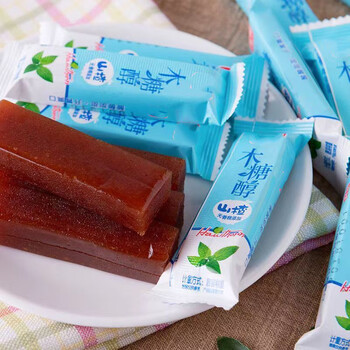 俏美味木糖醇山楂条片无蔗糖食品 蜜饯 糖尿人老人儿童休闲零食山楂条