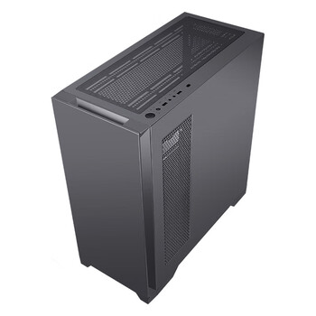 先马(SAMA)颜之神 钛灰色 电脑主机箱 12风扇位/双360水冷位/多硬盘位/显卡竖装/玻璃侧透/支持ATX、M-ATX 先马(SAMA)颜之神 钛灰色 电脑主机箱 12风扇位/双360水冷位/多硬盘位/显卡竖装/玻璃侧透/支持ATX、M-ATX