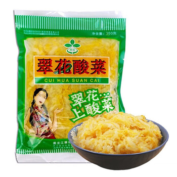 翠花东北酸菜300g袋火锅涮品饺子馅手工切丝300g20袋装
