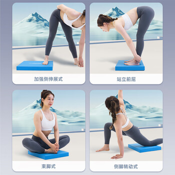 PROIRON普力艾 平衡垫平板支撑核心训练瑜伽垫男女健身PU软踏蓝