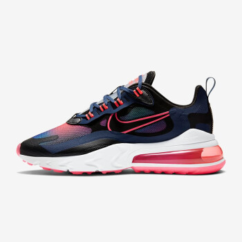 nike耐克airmax270react复古气垫缓震透气女士运动跑步鞋虹色ck