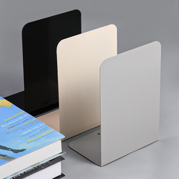 递乐 2片装无印风书立书夹书靠书挡铁书架学生用桌面课桌收纳放书创意ins风挡板隔板书立架 2545 米色 递乐 2片装无印风书立书夹书靠书挡铁书架学生用桌面课桌收纳放书创意ins风挡板隔板书立架 2545 米色