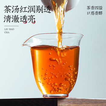 音朗 茶叶黑茶 广西六堡茶2012年陈化十年窖藏陈香茶叶礼盒送长辈300g