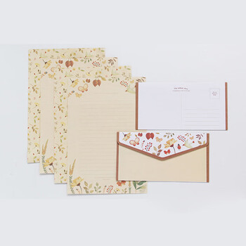 誉禾复古加厚信封信纸套装精美古风手写贺卡A5中国风仪式感创意简约信笺2包装 4236 誉禾复古加厚信封信纸套装精美古风手写贺卡A5中国风仪式感创意简约信笺2包装 4236