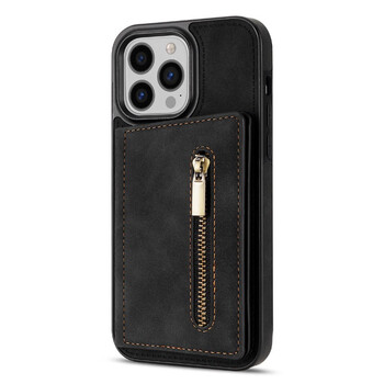 oneagree适用iphone14手机套苹果14promax后盖拉链壳a2896插卡plus