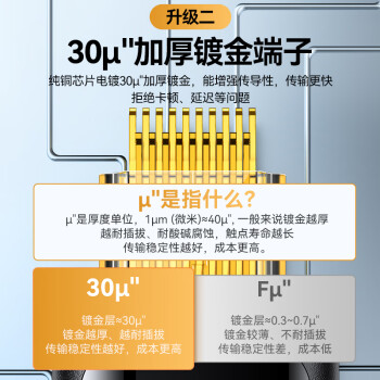 山泽HDMI线2.0版 4k数字高清线 3D视频线 笔记本电脑连接电视投影仪显示器连接线 黑色1米 BK-10