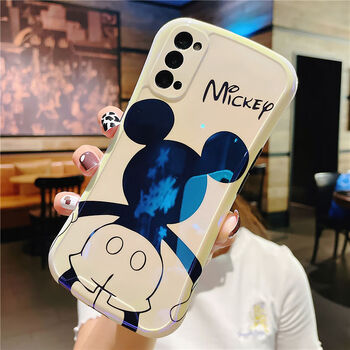 蓝光小蛮腰 米奇背影 oppo reno5 k