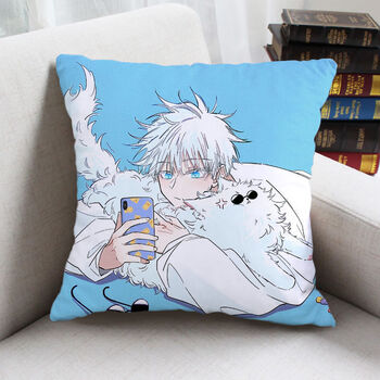 五条悟周边抱枕咒术回战无量空处同款定制二次元靠枕垫学生礼物 15 35