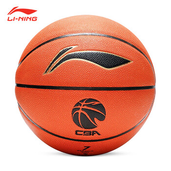 李宁（LI-NING）CBA联赛比赛用球 成人7号篮球  ABQJ112-1