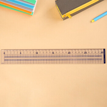 国誉(KOKUYO)30CM有机玻璃直尺文具学生考试绘图测量办公用高考便携刻度透明尺子 CL-RG30 国誉(KOKUYO)30CM有机玻璃直尺文具学生考试绘图测量办公用高考便携刻度透明尺子 CL-RG30