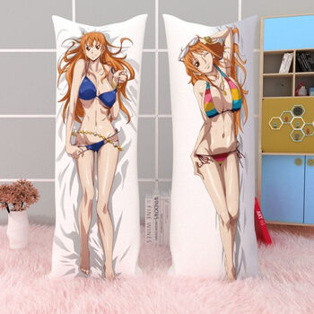 萌次元等身抱枕全身索隆路飞女帝艾斯娜美罗宾乔巴动漫长抱枕靠套 e组