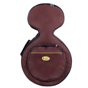 敦煌月琴包牛津包轻便外出携带方便可背可提上海民族乐器一厂 枣红色