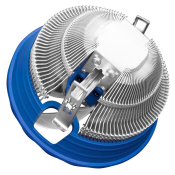大水牛（BUBALUS）Q8 CPU散热器 （支持AMD/兼容多平台/12CM大扇叶/低速低噪/易安装扣具/蓝框透明风扇）