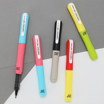 吴竹（KURETAKE）进口ZIG COCOIRO美文字空壳笔壳 黄色 (不含笔芯) 日本文具大赏 1支装 LPC-03S