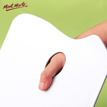 蒙玛特(Mont Marte)调色盘23*30.5cm 调色纸画画一次性可撕调色板儿童美术颜料绘画工具 免洗色彩盘子MCG0022 速写 马克笔绘画
