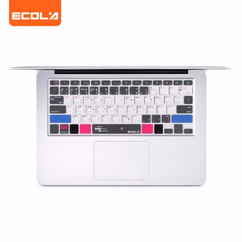 宜客莱 苹果MacBook Air13.3英寸老款笔记本电脑键盘膜 硅胶保护膜(A1466/A1369)快捷键PS版本 EA010STW