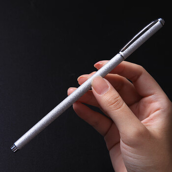 5mm黑色中性笔水笔高颜值细杆重手感商务办公签字笔盒装笔芯学生ins