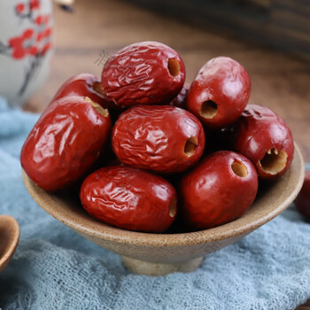 红枣去核大枣无核若羌灰枣新货特产红枣零食泡水去核灰枣