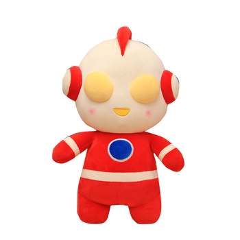 特酷宝贝q版奥特曼毛绒玩具布娃娃大号咸蛋超人玩偶男孩睡觉抱枕儿童