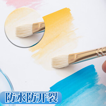 晨光(M&G)文具学生水粉画笔美术入门级小毛笔学生画刷3支装童女孩开学礼物ABH97870