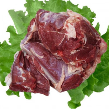 新鲜鹿肉现杀新鲜梅花鹿肉大块肉东北特产 1斤鹿肉