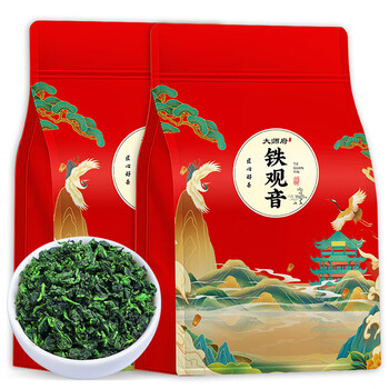 大师府 新茶安溪特级铁观音浓香型茶叶高山500g茶叶袋装