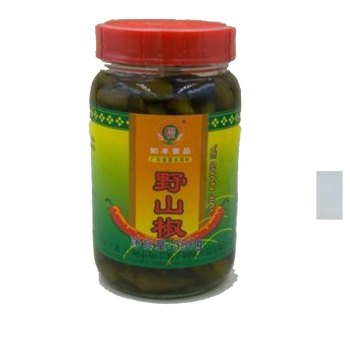 广州增城特产如丰野山椒350 G 盐渍泡菜野椒小米辣酸菜鱼泡椒凤爪烹饪调味料6瓶包邮 野山椒 香辣椒萝卜 图片价格品牌报价 京东