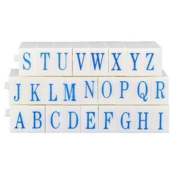优必利 字母印章Y-4 活字印章字母A-Z 活字印可拆卸组合套装 614A 优必利 字母印章Y-4 活字印章字母A-Z 活字印可拆卸组合套装 614A