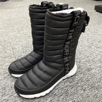 the north face北面雪地靴女鞋秋冬上新户外高帮加厚保暖棉鞋4o9c