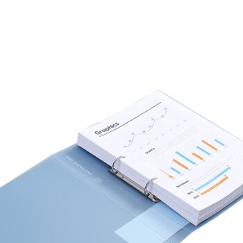 齐心(Comix)两孔夹文件夹 2孔文件夹活页打孔A4文件夹 D型二孔 1只装25mm A4 浅蓝A5625 齐心(Comix)两孔夹文件夹 2孔文件夹活页打孔A4文件夹 D型二孔 1只装25mm A4 浅蓝A5625