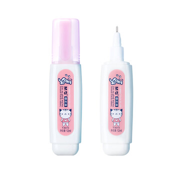 晨光(M&G)文具12ml修正液 学生涂改液 改正液 修正笔 单瓶装T6072开学文具开学文具 晨光(M&G)文具12ml修正液 学生涂改液 改正液 修正笔 单瓶装T6072开学文具开学文具