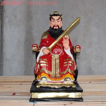 爷张天师神像张道陵祖师爷佛像铜像风水家用摆件88厘米红衣张天师h67