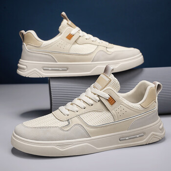 pkrfcj官方李宁寕maibasi夏季新款板鞋男士透气休闲厚底小白鞋百搭