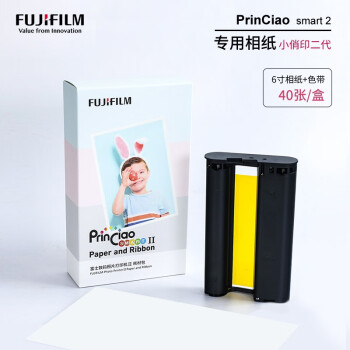 富士（FUJIFILM） 小俏印二代相片打印纸耗材包 小俏印二代专用相纸