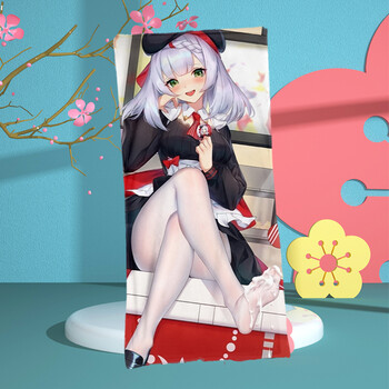 原神变色毛巾原神游戏动漫毛巾刻晴可莉甘雨七七浴巾二次元洗脸巾周边