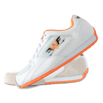 击剑鞋新款专业竞技防滑耐磨运动透气儿童比赛训练鞋29码桔色185mm