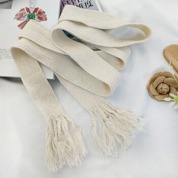 澳颜莱运动裤腰带绳粗 裤子抽绳手工编织宽腰带运动裤腰扁带纯棉粗