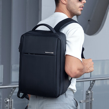 马可·莱登双肩包大容量背包多功能电脑包旅行包学生书包MR2900精英黑升级款 马可·莱登双肩包大容量背包多功能电脑包旅行包学生书包MR2900精英黑升级款