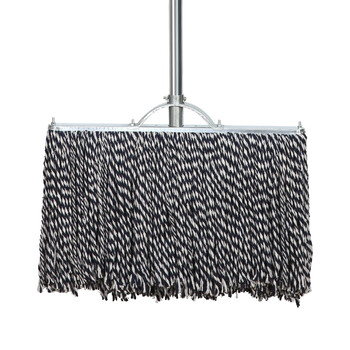 奥伊达不锈钢棉线拖把大号尘推家用老式墩布工厂物业吸水普通宽拖布60cm