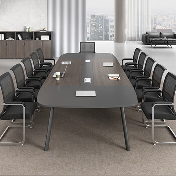 汉宏(HANHONG)简约现代会议桌长桌条桌小型办公桌工作台办公会客培训会议室桌椅 汉宏(HANHONG)简约现代会议桌长桌条桌小型办公桌工作台办公会客培训会议室桌椅