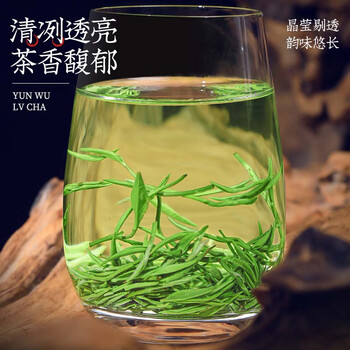 音朗茶叶绿茶 明前云雾绿茶 2025新茶高山茶浓香型耐泡口粮茶袋装500g