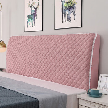 悦朗质凡床头罩弹力软包床头套可拆洗加厚棉麻防滑床头套罩防尘罩四季