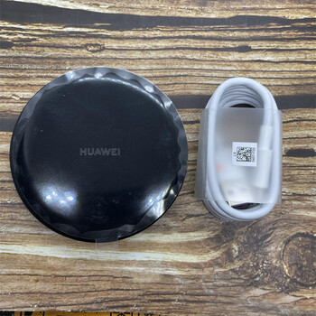 华为15w黑色原装无线充电器cp60华为mate20pro手机快充数据线 全新
