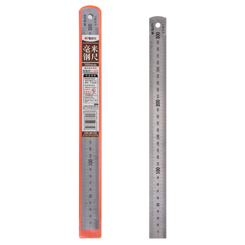 晨光(M&G)文具钢直尺30cm不锈钢板尺子加厚办公用品高精度双面刻度带换算表无毛边ARL96120 晨光(M&G)文具钢直尺30cm不锈钢板尺子加厚办公用品高精度双面刻度带换算表无毛边ARL96120