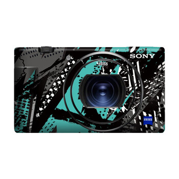 索尼zv1相机贴纸zve10/黑卡6/7 rx100m6/7碳纤维全包保护膜 街头